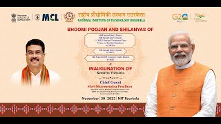 Foundation Stone Laying Ceremony Of 6 Infrastructural Project and Inaguration of Kendriya Vidalya [upl. by Deegan]