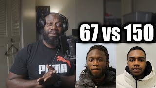 The Deadly War That Started UK DRILL 67 vs 150 GoHammTV Reaction [upl. by Lachus825]