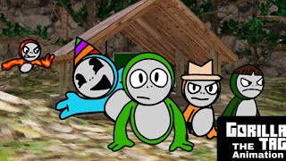 Gorilla Tag THE Animation  EP 1 [upl. by Schalles382]