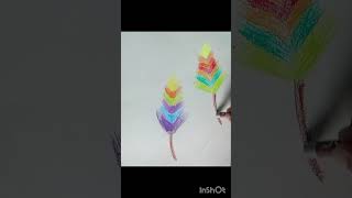 Feather drawingartpainting [upl. by Dougie]