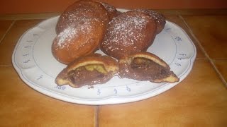 Comment faire des beignets maison au nutella  Recette beignet [upl. by Joelly405]