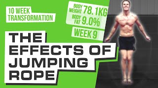 The Effects of Jumping Rope 10 Week Progress [upl. by Ayres467]