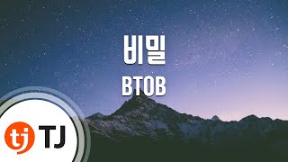 TJ노래방 비밀Insane  BTOB  TJ Karaoke [upl. by Altman]