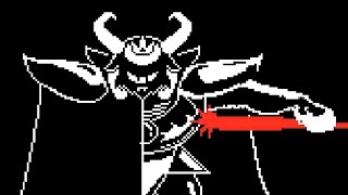 Undertale  Asgore introduction and boss fight [upl. by Gathers]