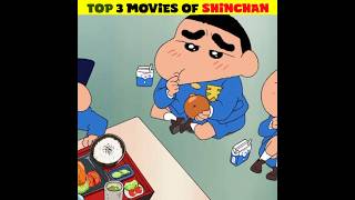 Top 3 New Movie Of Shinchan 🥰 doremon shinchan shorts ytshorts animationvilla [upl. by Koser]