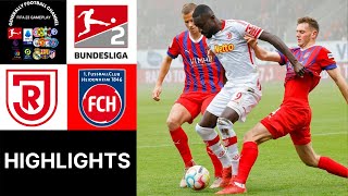 Regensburg vs FC Heidenheim 34Spieltag 2Bundesliaga Highlights [upl. by Rocky]