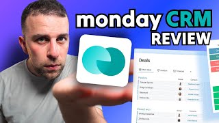 monday com sales CRM Review  Tutorial for Beginners [upl. by Amiel38]