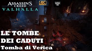 ASSASSINS CREED VALHALLA  LE TOMBE DEI CADUTI  Tomba di Verica  Hamtunscire Mappe GAMEPLAY ITA [upl. by Fisoi635]