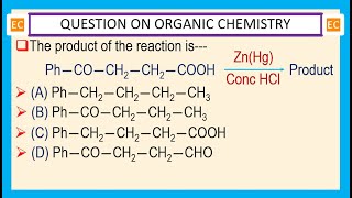 OQV NO – 356 The product of the reaction between Ph―CO―CH2―CH2―COOH and ZnHg con HCl [upl. by Trovillion]