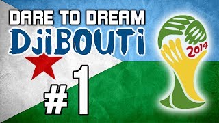 2014 FIFA World Cup  Dare To Dream Djibouti 1 [upl. by Einatirb568]