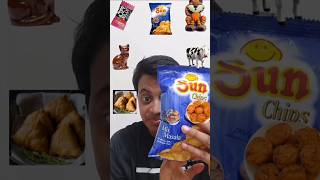 Eating Piaju Sun chips Singara food shorts youtubeshorts cartoon [upl. by Rustin]