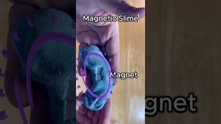 Magnetic Slime shorts fyp short diyslime craft science experiment magic [upl. by Oirotciv]