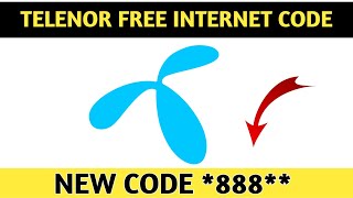 Telenor Free Internet 2024 New Code Telenor Free MB Code [upl. by Thorsten]