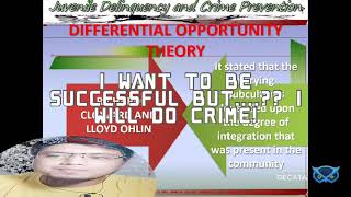 Juvenile Delinquency and Crime Prevention 09 The differential association theory [upl. by Margarida]