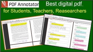 The best pdf for students highlighting digital books pdfannotator [upl. by Mona]