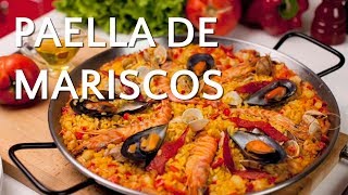 🥘 Paella de Mariscos Fácil y Deliciosa ¡Descubre el Secreto 🦐🦑 Receta Auténtica [upl. by Emse]