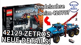 UPDATE LEGO® Technic 42129 ZETROS mit NEUEN REIFEN  mehr Infos zur LEGO Technic Sommer Neuheit [upl. by Atteynad]