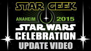 Star Geek is going to STAR WARS CELEBRATION  Empire Revisited amp SARLACC  Update Video  Star Geek [upl. by Htomit]