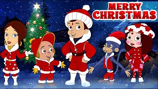 Chhota Bheem  Christmas Adventure in Dholakpur  Merry Christmas  Special Cartoons for Kids [upl. by Roddy347]