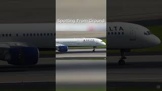 Ground Spotting VS Helicopter Spotting airplanes planespotting airports aircraft planes [upl. by Miharba]