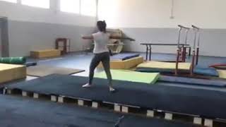 Enchaînement de gymnastique  Filles 2019 ISSEP KSAR SAID [upl. by Lipfert454]