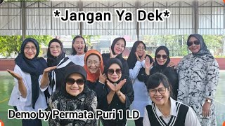 Jangan Ya Dek Line Dance Vee Trias by Permata Puri 1 Line Dance [upl. by Atiuqcaj]