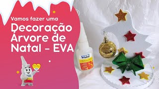 DIY  Decoração de Natal  EVA [upl. by Zabrina]