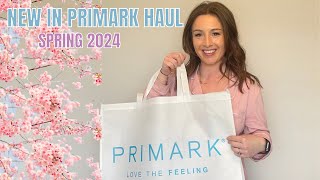 PRIMARK NEW IN SPRING 2024  CLOTHING HOME amp WEDDING HAUL 💍🌼🛍️ [upl. by Eustis]