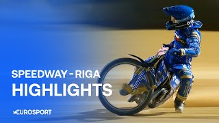 ASTONISHING RESULT IN RIGA 💪  🇱🇻 Speedway GP Highlights [upl. by Adnorhs237]