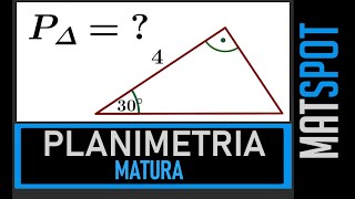 Zadanie maturalne  planimetria [upl. by Lezirg]