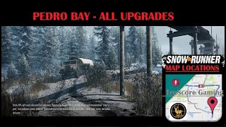 Pedro Bay ALL Upgrades SNOWRUNNER [upl. by Nerat]