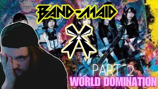 Drummer reacts to quotWorld Dominationquot by BANDMAID Part Two [upl. by Nettirb791]