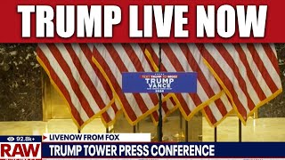 LIVE Trump Calls Emergency Press Conference at Trump Tower [upl. by Zinck65]