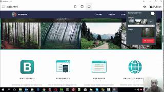 Mobirise  Aprenda a criar um site responsivo completo e grátis com Bootstrap em poucos minutos [upl. by Herminia]