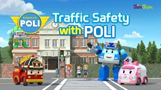 Robocar Poli Traffic Safety with Poli  Theme Song Romanian [upl. by Breana]