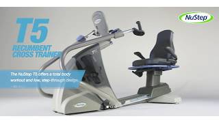 NuStep T5 Recumbent Cross Trainer [upl. by Nide]