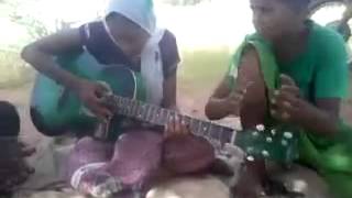 Tuareg girl play guitar [upl. by Rip]