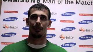 Post Match Interview Younus Mahmoud Iraq  Arabic [upl. by Lacram494]