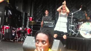 iwrestledabearonce  quotDanger in the Mangerquot LIVE at Vans Warped Tour 2012 [upl. by Zinnes271]