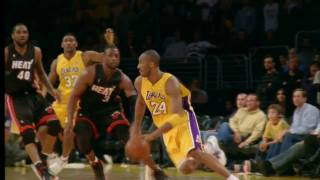 Kobe Bryant Buzzer Beater vs Heat [upl. by Ahseinod]