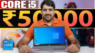 Budget Laptop For Students Hp 15 fd0070tu Intel Core i5  New Release 🚀 Best Buy Under Rs 50000 [upl. by Areivax]