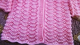 TRICKY HANDKNITTING PATTERNATTRACTIVE CARDIGAN WITH JALI DESIGNDESIGN285 [upl. by Nerty]