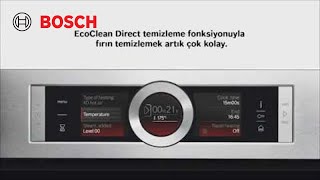 Bosch Ankastre Serie 8  EcoClean Direct Temizleme Fonksiyonu [upl. by Aigroeg]