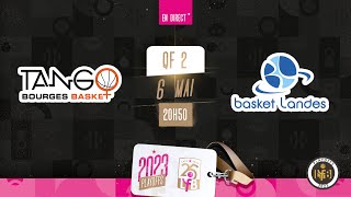 LFB 20222023 Playoffs 14 retour  Bourges  Basket Landes  Match complet [upl. by Karna463]