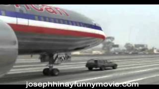 American Airlines Emergency Landing in Expressway amazing  Funny video [upl. by Llednol]