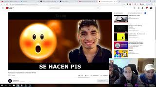 COSCU REACCIONA A Tumbando el Club Remix Parodia Oficial ft YouTubers [upl. by Gnort]