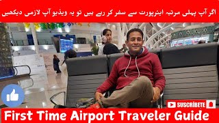 First Time Airport Traveler Guide Airport Traveler Guide [upl. by Naek]