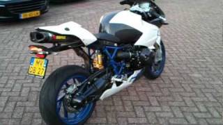 HP2 Sport Akrapovic view and sound [upl. by Erlin513]