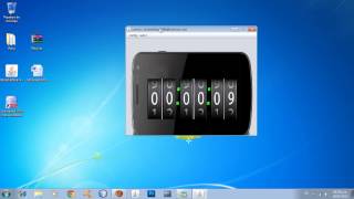 reloj digital echo en java netbeans [upl. by Asserak]