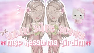 ˚₊‧꒰ა MSP ໒꒱ ‧₊˚  UZUN SÜRE SONRA MSP OYNADIM  FairyMoon [upl. by Maximilien]